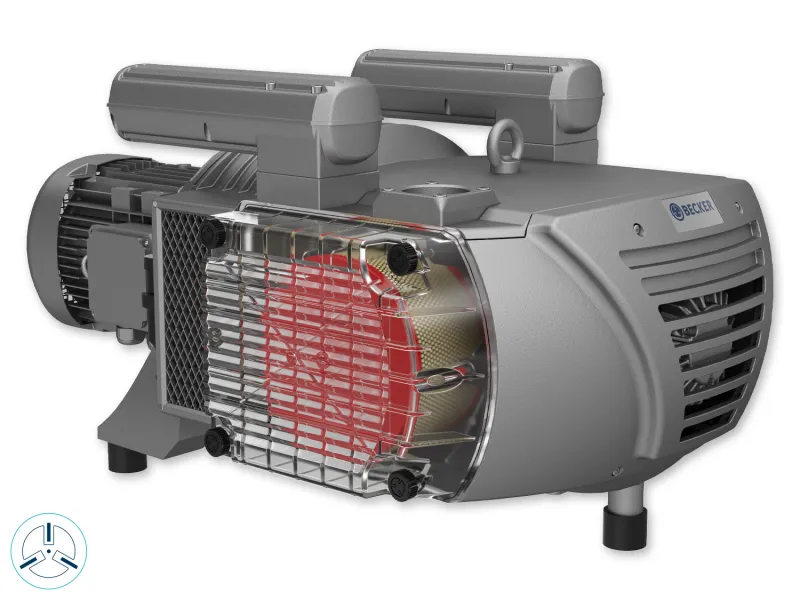 VTLF 系列 无油旋片式真空泵