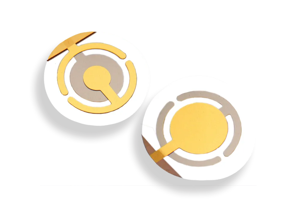 石英监控水晶1 inch (25.4MM) 研究晶体